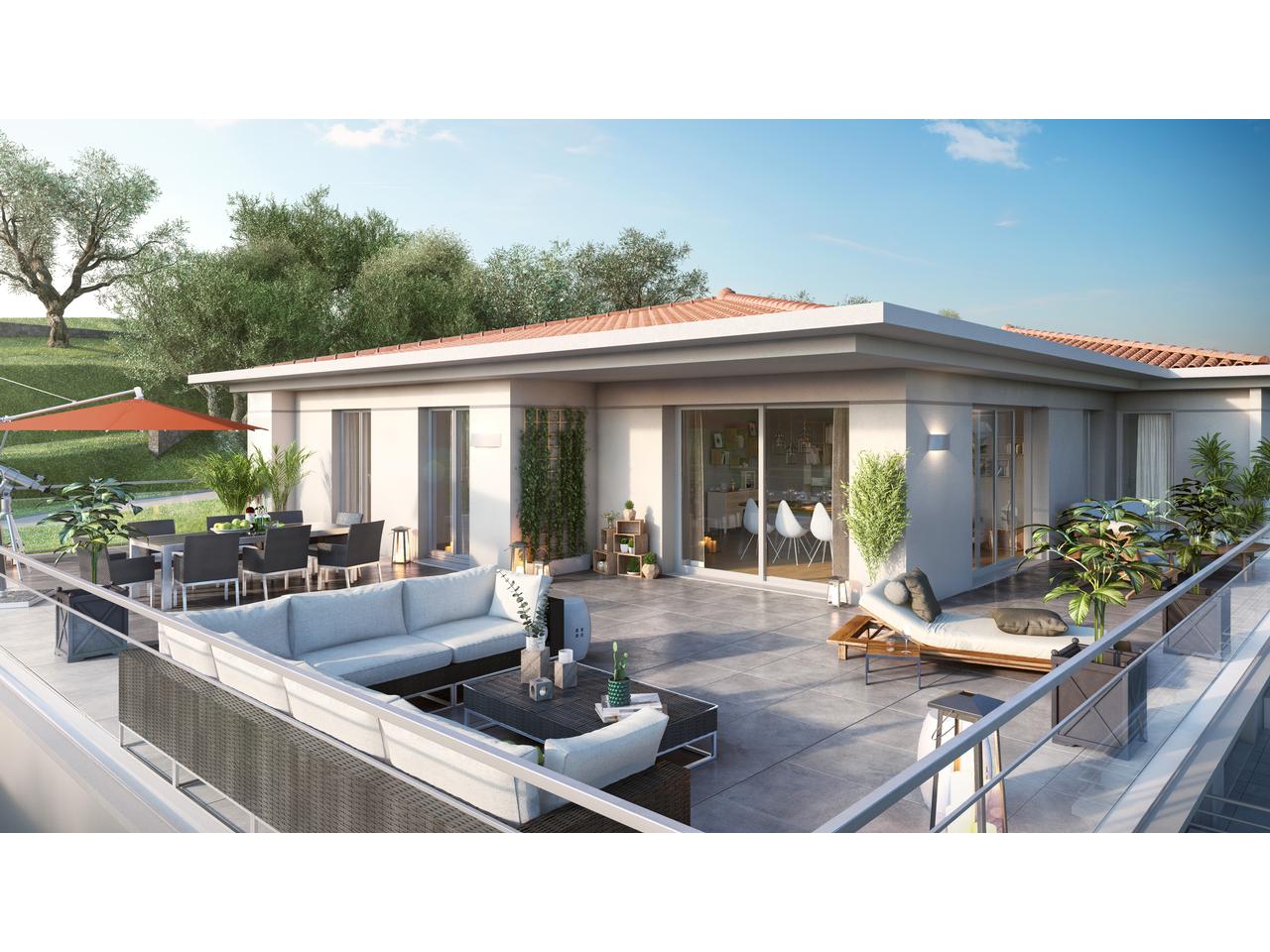 Cannes 5 pièces Villa sur le toit Luxe avec vue mer a vendre pr