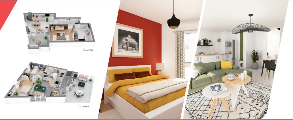 Appartement neuf 2 pièces 37 m²