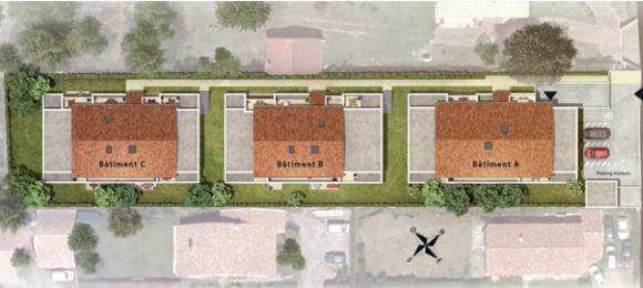 Appartement neuf 2 pièces 40 m²