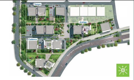 Appartement neuf 2 pièces 44 m²