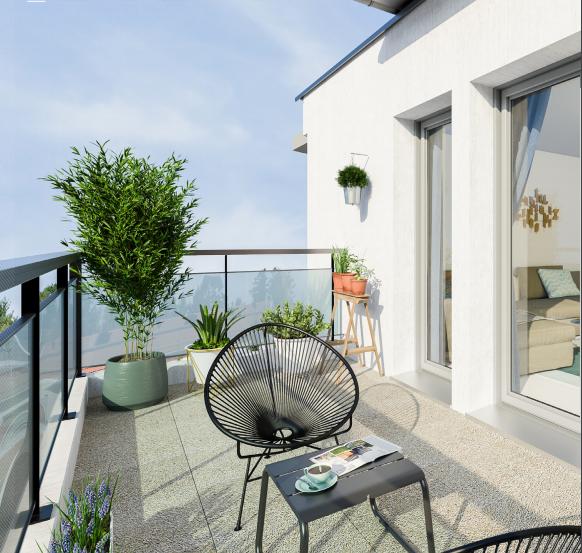 Appartement neuf 2 pièces 44 m²