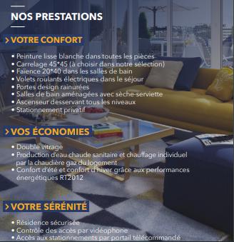 Appartement neuf 2 pièces 44 m²