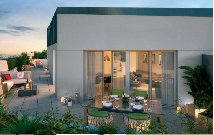 Appartement neuf 3 pièces 66 m²