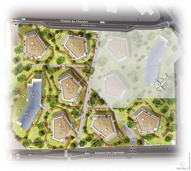 Appartement neuf 2 pièces 48 m²