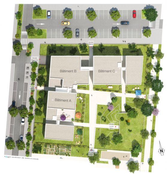 Appartement neuf 2 pièces 41 m²