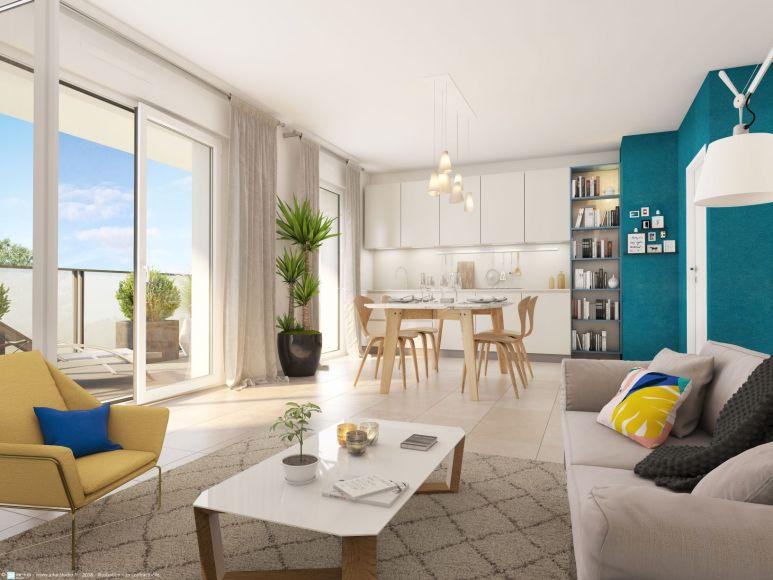 Appartement neuf 2 pièces 41 m²