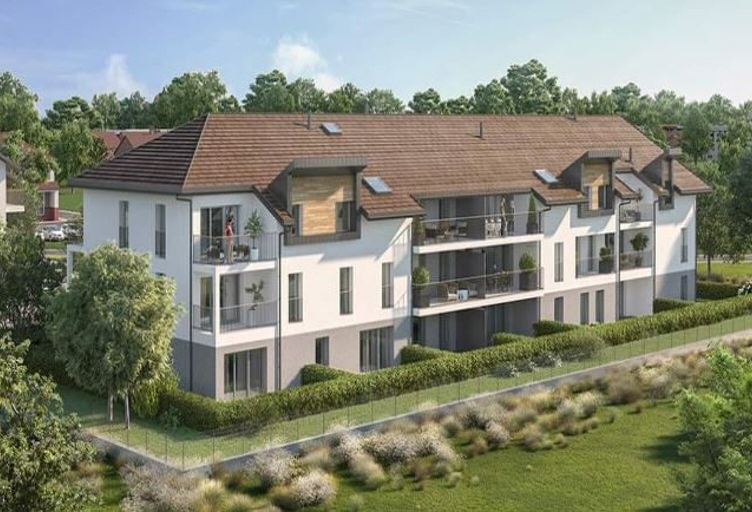 Appartement T4 de 86m² avec jardin — photo 1