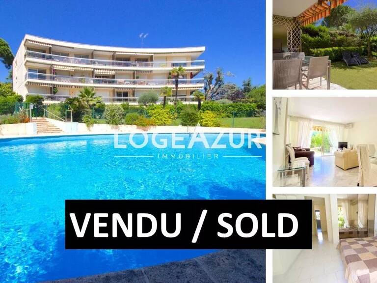 CANNES PETIT JUAS / TASSIGNY - Appartement  2 chambres rez de ja — photo 1