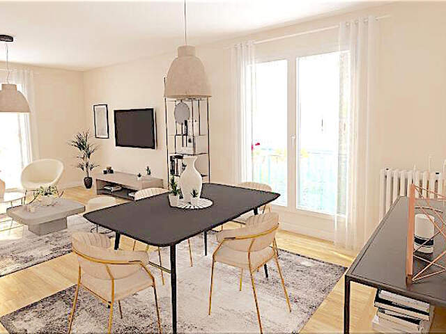DERNIER ETAGE 5 pièces avec balcon — photo du bien