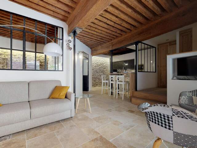 Bel appartement de 65 m² - 2 CH - salon de jardin 45 m² - garage fermé - Lyon 9 - Proche des bords du Saône — photo du bien