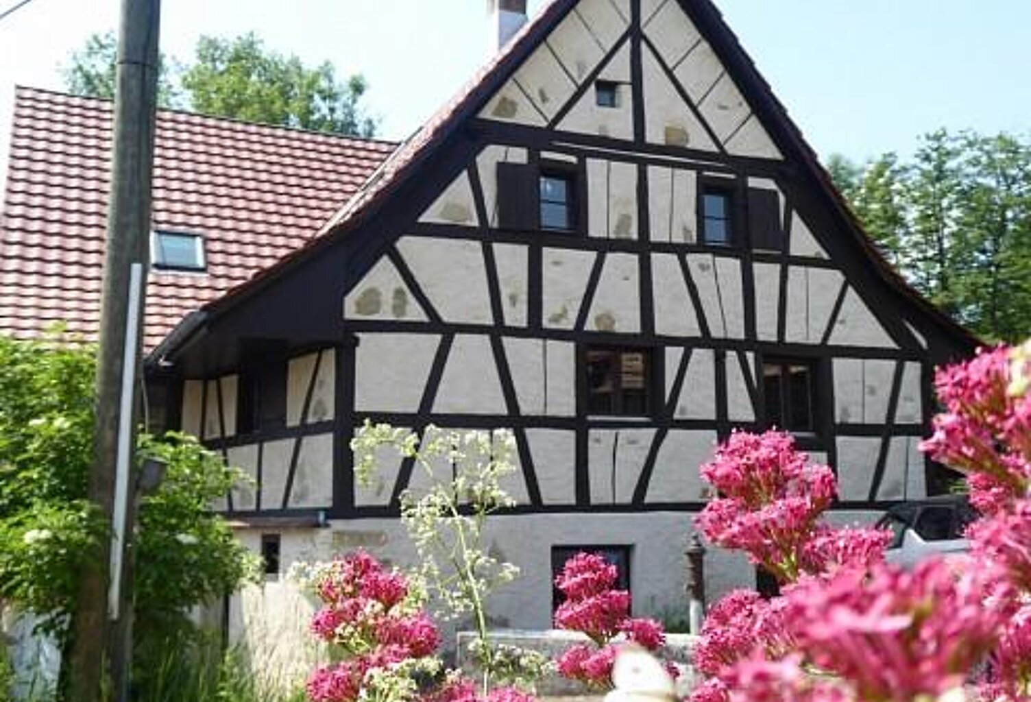 Réf: 11155*** Sect. Leymen, à 3 - 5 min Centre, Tram et Biel-Benken Schweiz: maison/vieux moulin 175 m² — photo 1