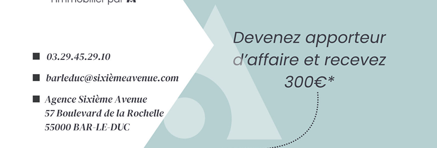 Maison 6 Pièces 1000 m² à vendre à Bar-le-Duc (55000)