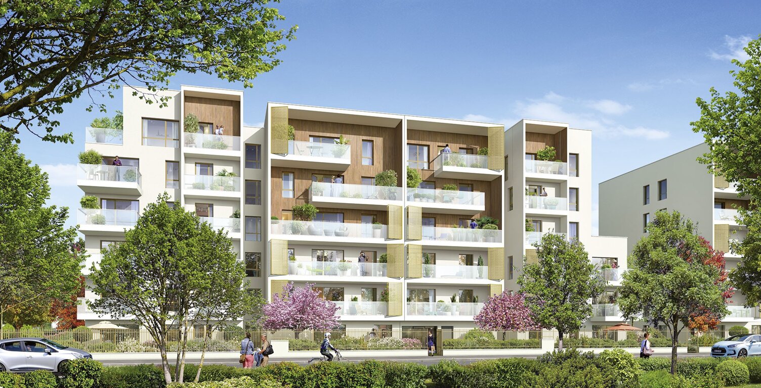 Vente programme neuf T3, T4 0 à 84 m² Villeurbanne (69100) — photo 1