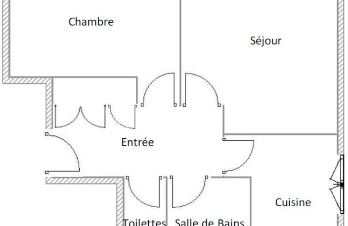 Location appartement 2 pièces 46 m² à Toulouse (31500) — photo 5