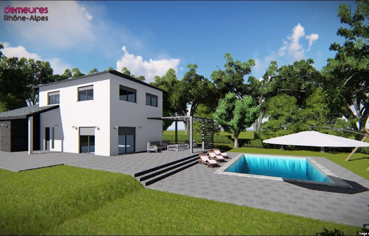 maison 120 m2 à construire à Bons-en-Chablais (74890)