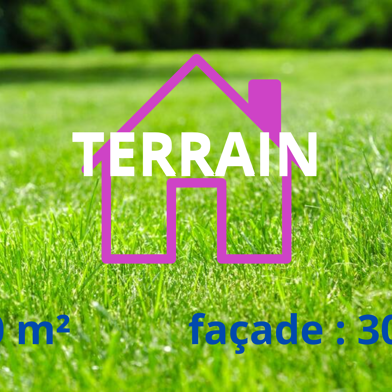 Terrain 800 m²