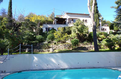 SUPER CANNES VILLA T5 200M2 VUE MER TERRAIN 2644M2 PISCINE — photo du bien