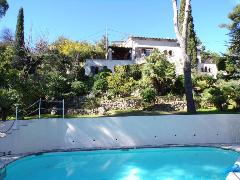 SUPER CANNES VILLA T5 200M2 VUE MER TERRAIN 2644M2 PISCINE — photo 1