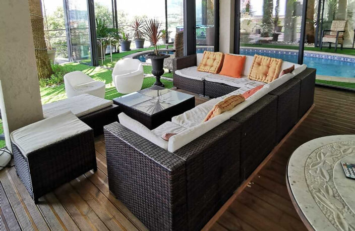 CANNES CROIX DES GARDES VILLA T5 DE 200M2 VUE MER — photo 4