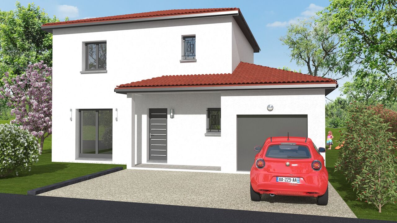 maison 90 m2 à construire à Ambronay (01500)