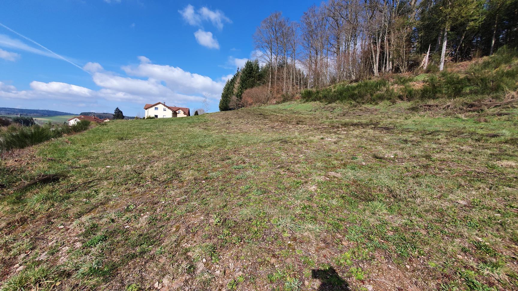 Terrain constructible de 991 m²