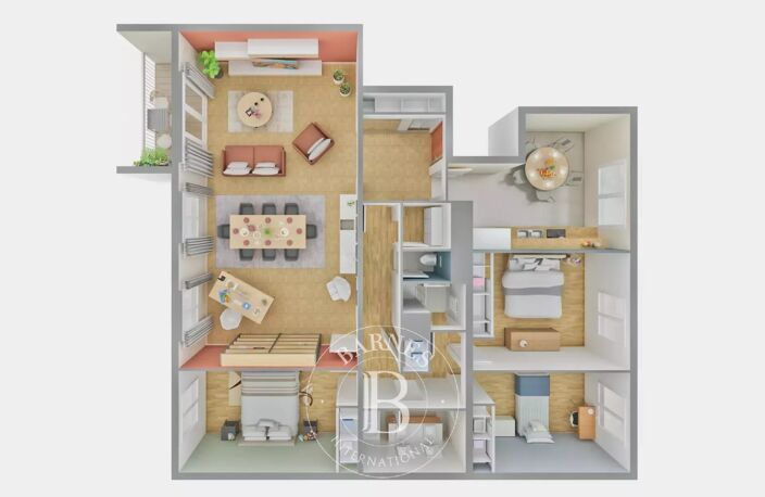 Bien vendu // Lyon 6ème  - Appartement de 124,55 m² - Balcon - 3 Chambres — photo 4