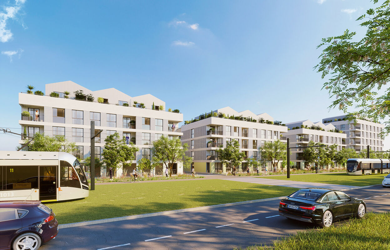 appartement neuf T3, T4 pièces 59 à 90 m2 à vendre à Fleury-sur-Orne (14123)