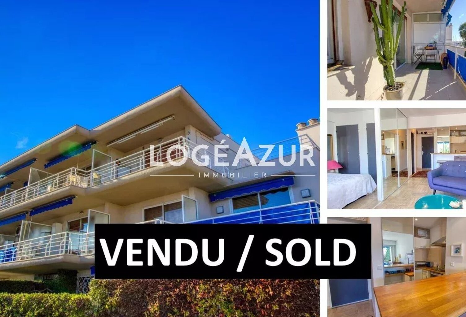 Appartement 1 chambre - GOLFE JUAN — photo 1