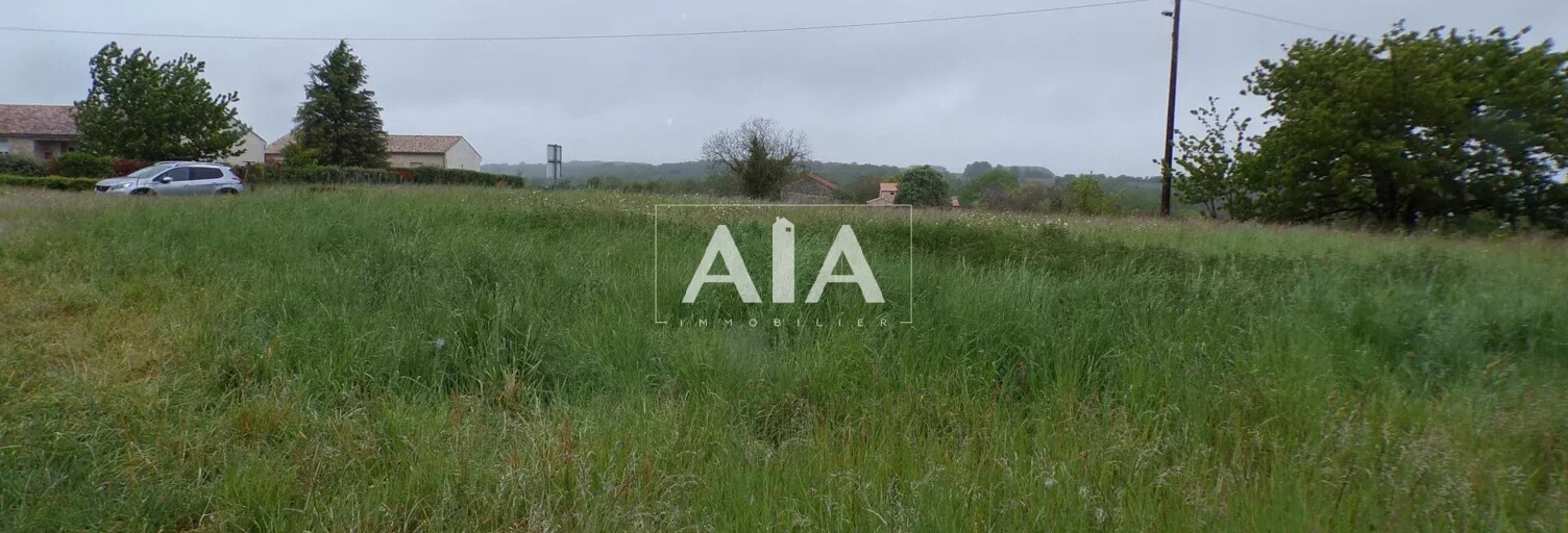 Terrain  1310 m² à vendre à Val-de-Bonnieure (16230)