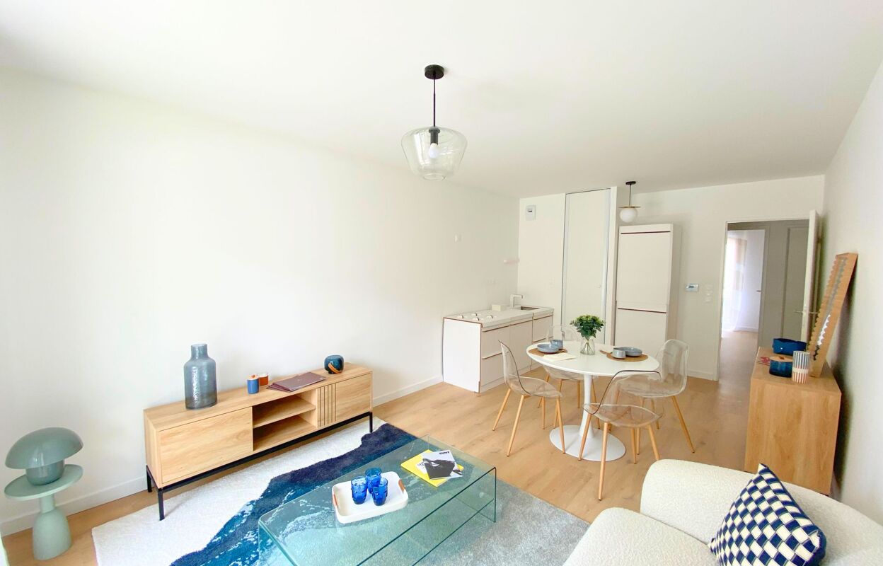 appartement neuf T2, T3, T4 pièces 43 à 91 m2 à vendre à Saint-Nazaire (44600)