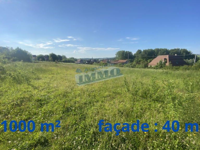 Beau terrain de 1000 m2 Secteur de Frévent — photo 1
