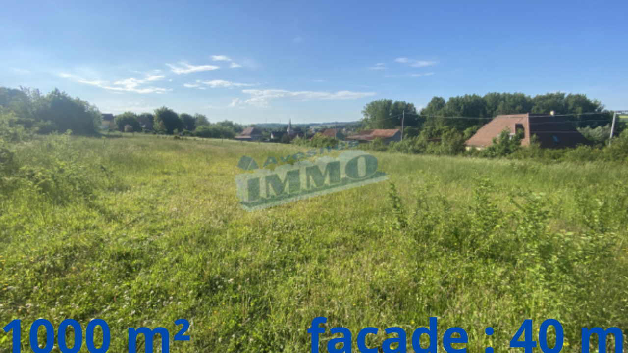 terrain  pièces 1000 m2 à vendre à Frévent (62270)