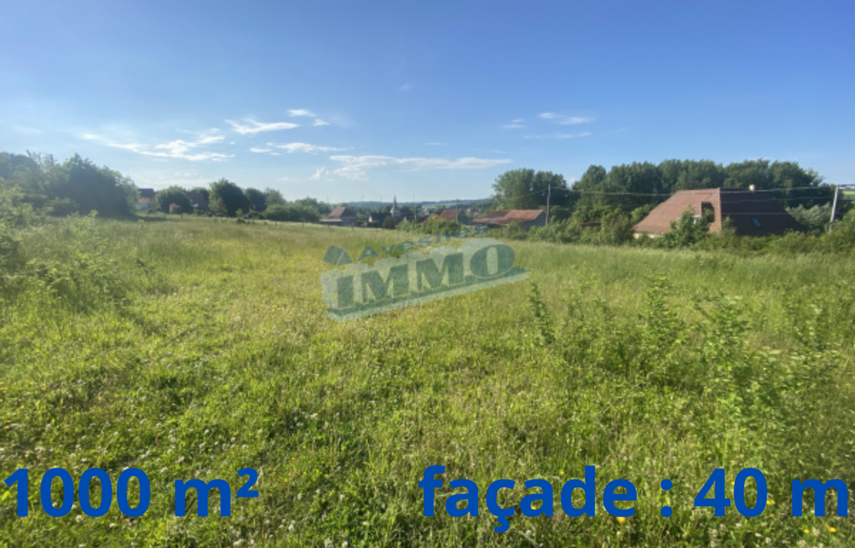 terrain  pièces 1000 m2 à vendre à Frévent (62270)