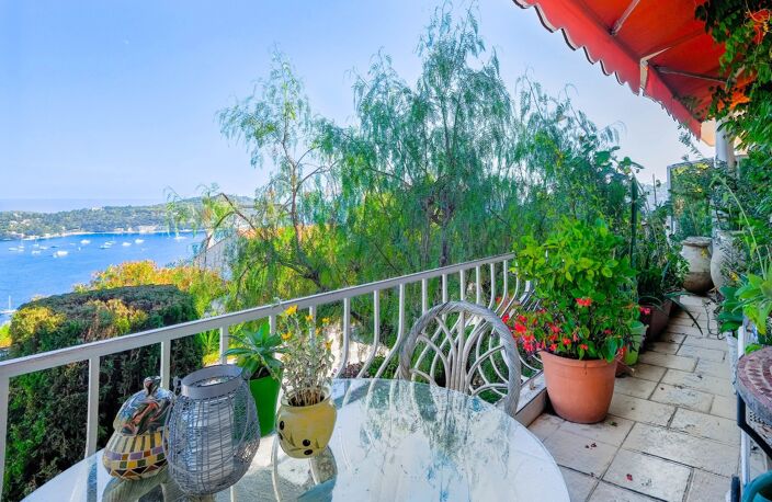 Villefranche/mer 2p terrasse vue mer panoramique — photo 2