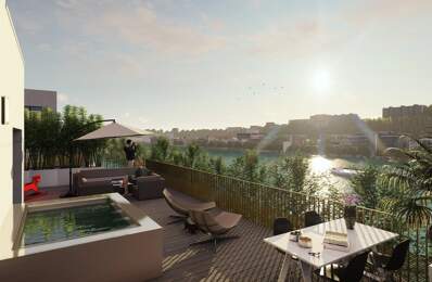 Bien vendu // LYON 9 - Quai de Saône - T5 duplex toit terrasse -4 chambres — photo du bien