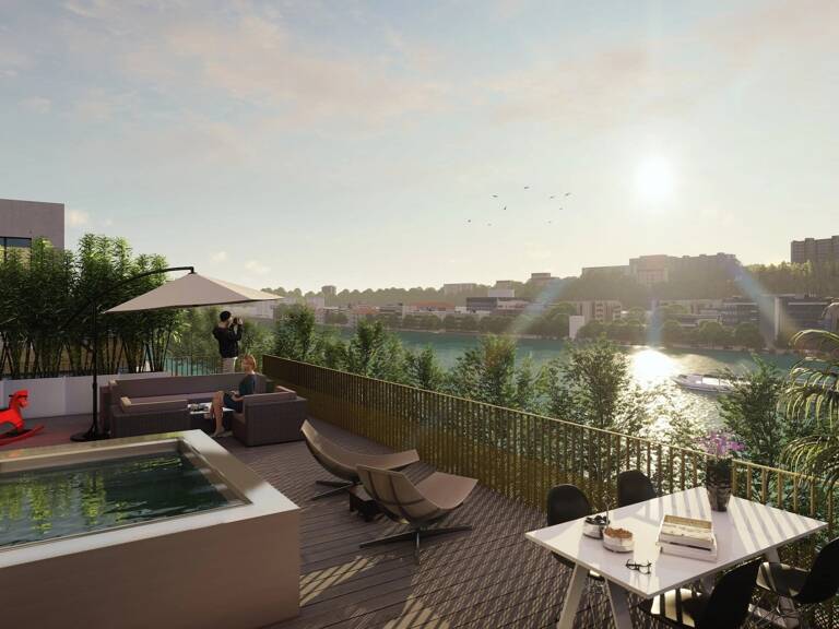 Bien vendu // LYON 9 - Quai de Saône - T5 duplex toit terrasse -4 chambres — photo 1