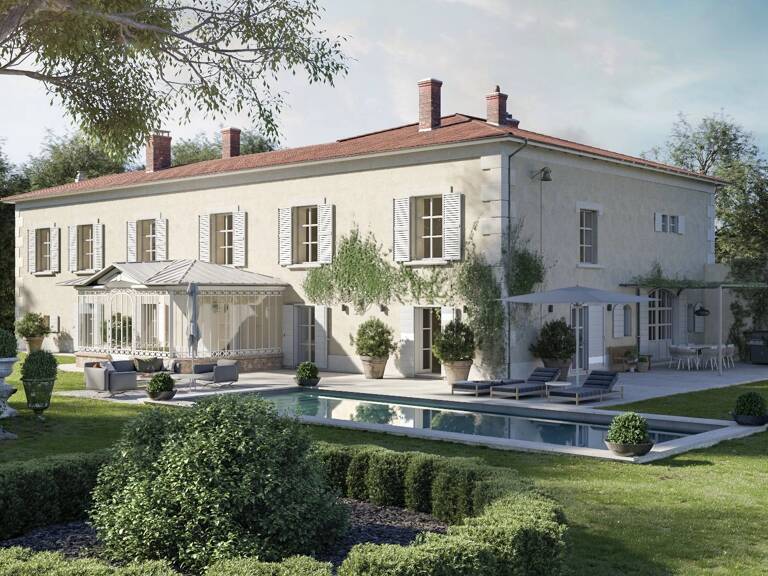 Bien vendu // LES CHERES - Propriété de 480m² - Terrain de 6000m² - 8 chambres — photo 1