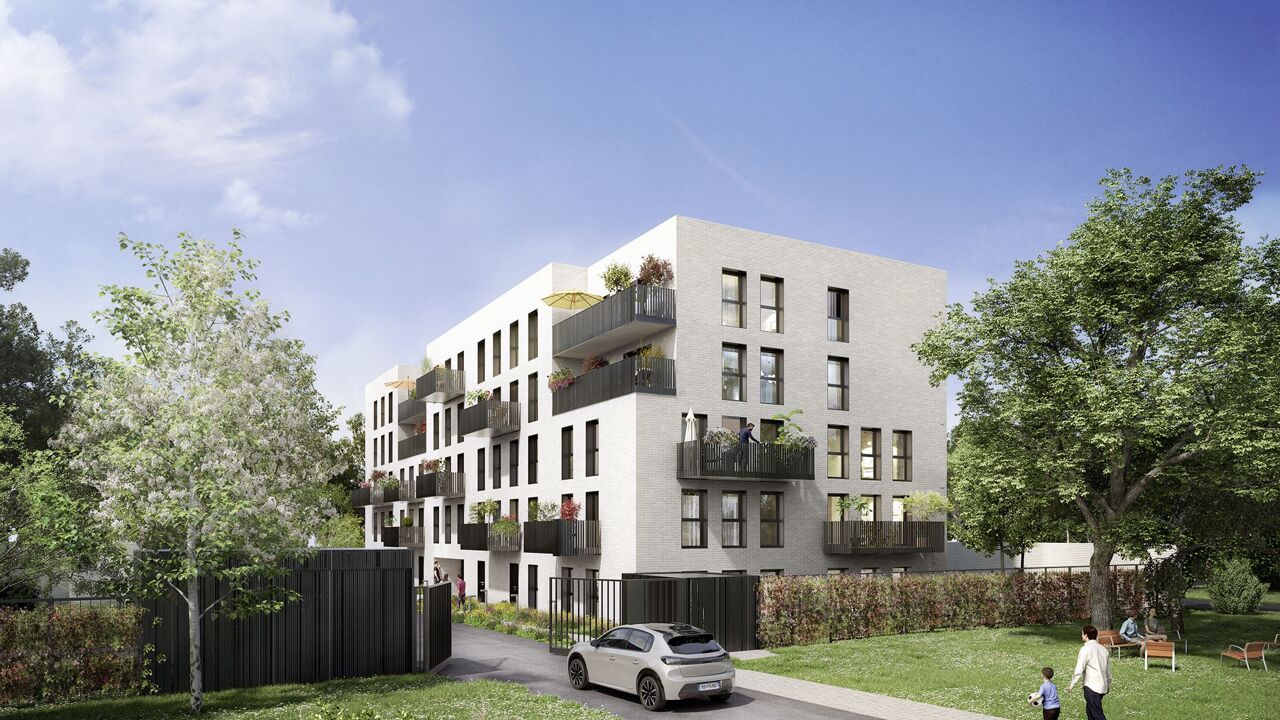 appartement neuf T2 pièces 34 m2 à vendre à Tourcoing (59200)