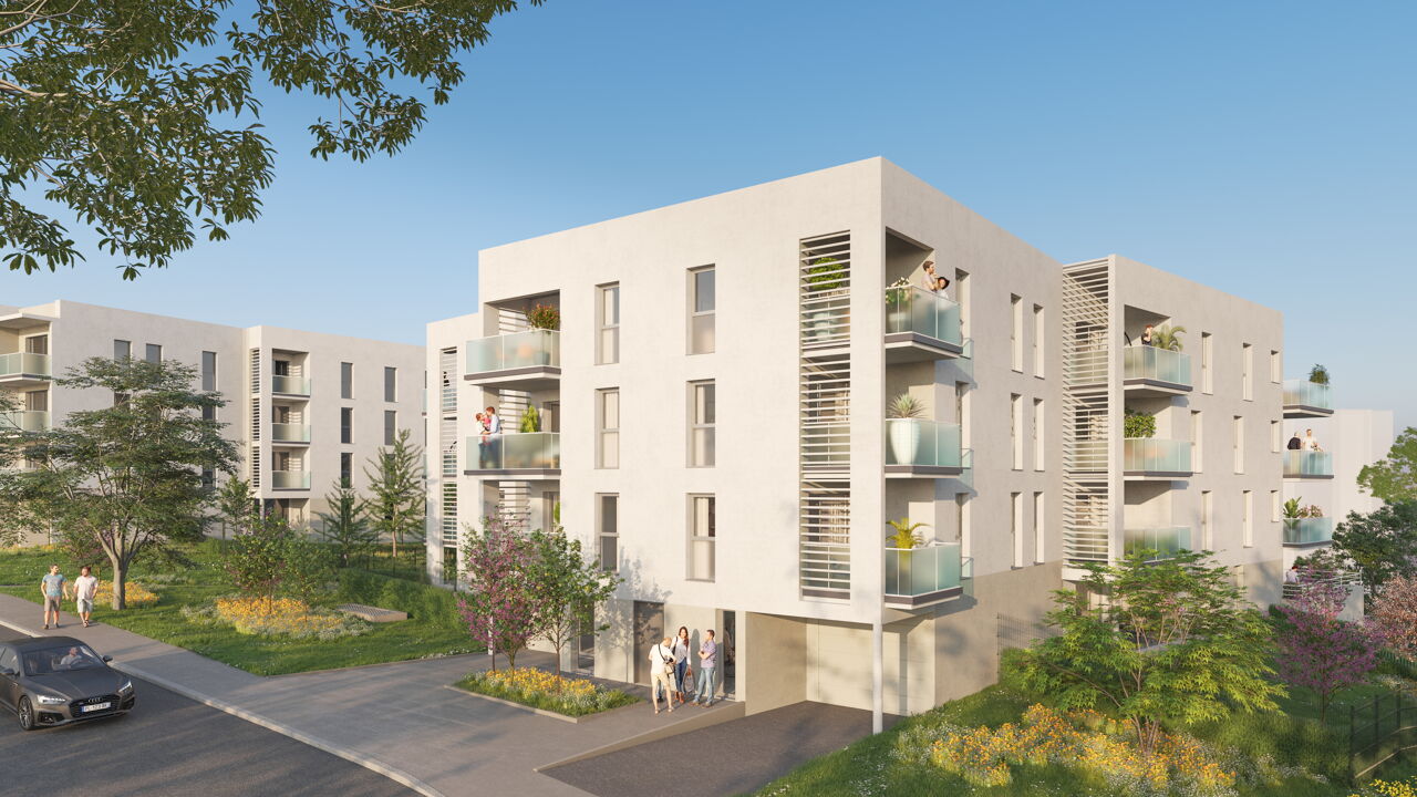 appartement neuf T3, T4 pièces 63 à 81 m2 à vendre à Gleizé (69400)
