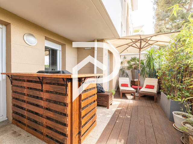 A vendre Appartement T2 de 47m2 avec terrasse de 30m2 RDJ  Marseille 13009 BONNEVEINNE — photo du bien