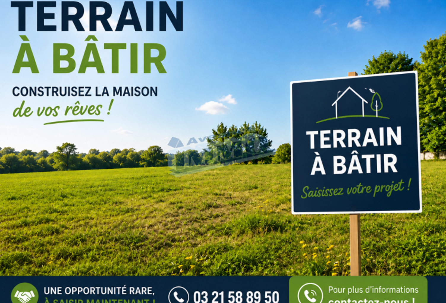 Terrain à bâtir Campagne de Tincques — photo 1