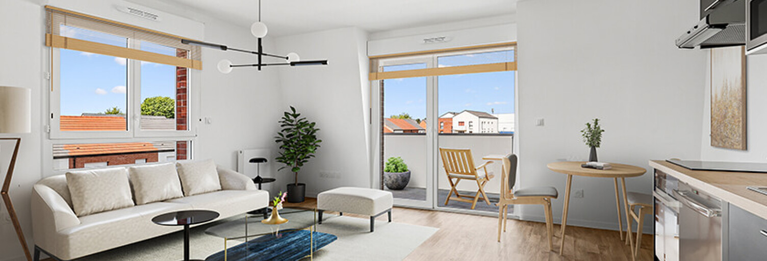 Appartement neuf T3 Pièce 64 m² à vendre à Linselles (59126)