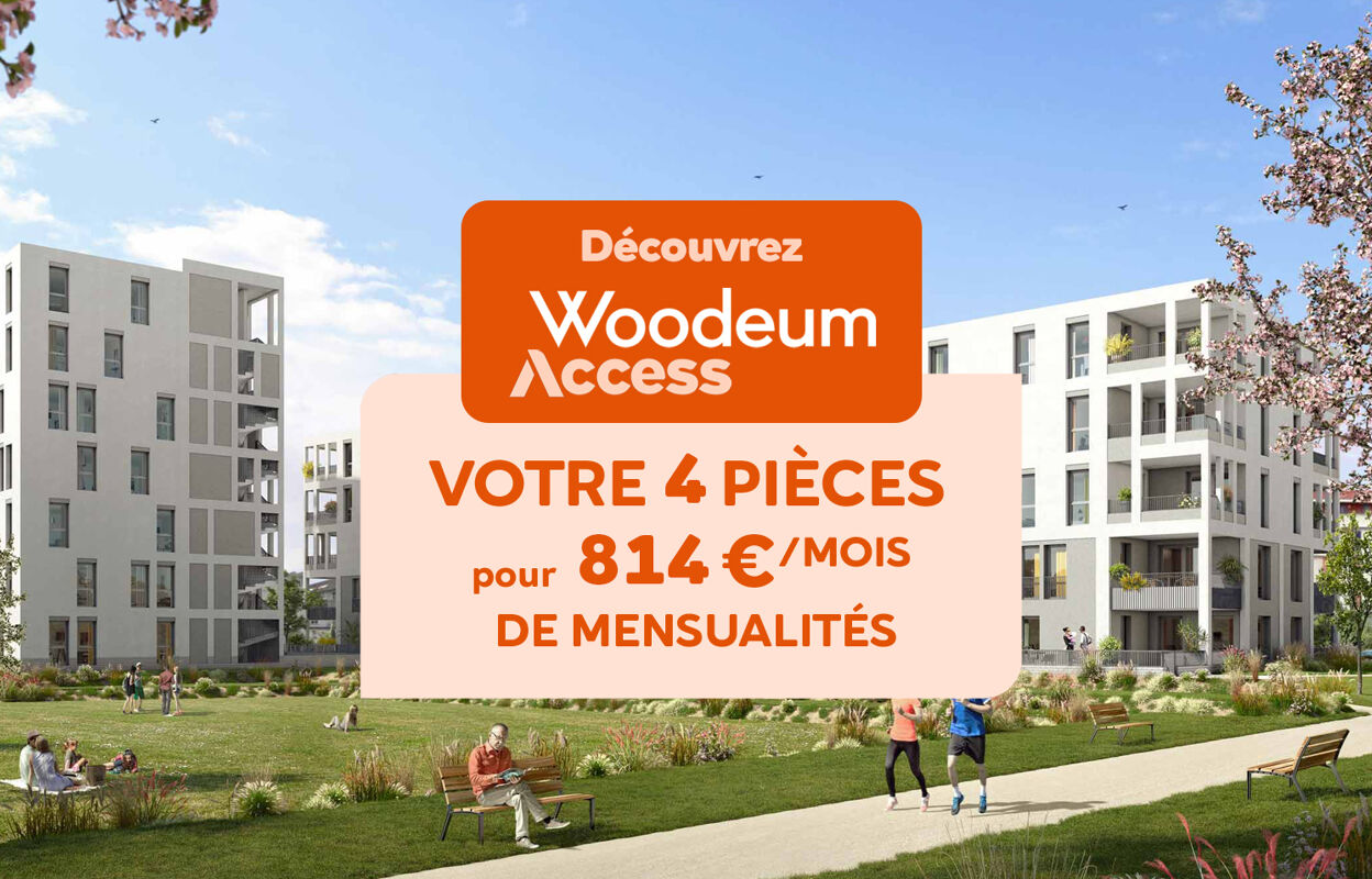 appartement neuf T3, T4 pièces 68 à 83 m2 à vendre à Saint-Étienne (42000)