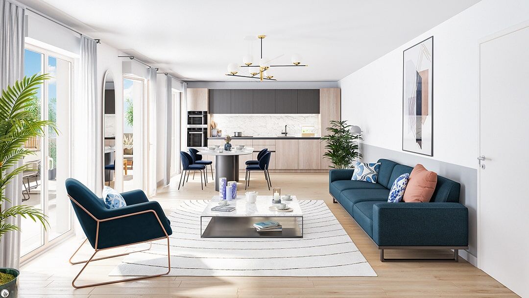 Appartement neuf 3 pièces 65 m²
