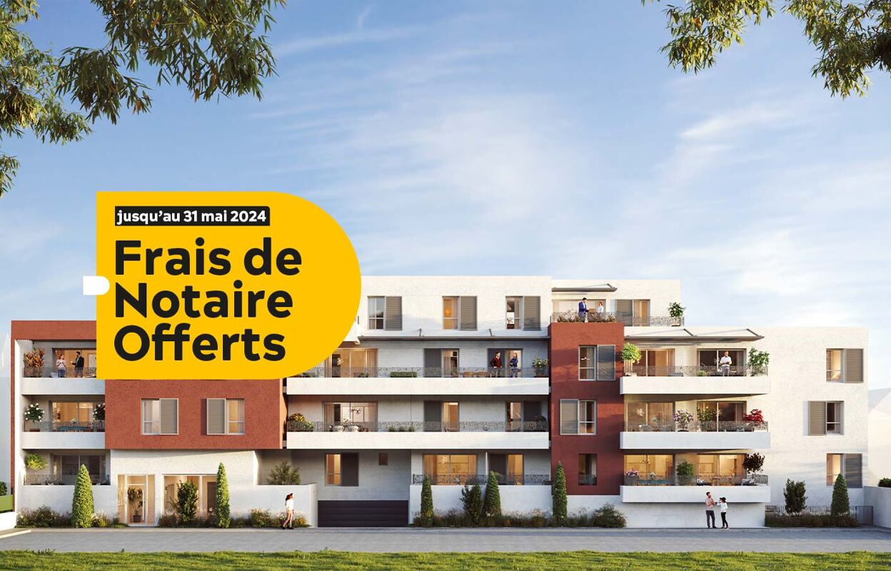 appartement neuf T3 pièces 58 à 71 m2 à vendre à Nîmes (30000)