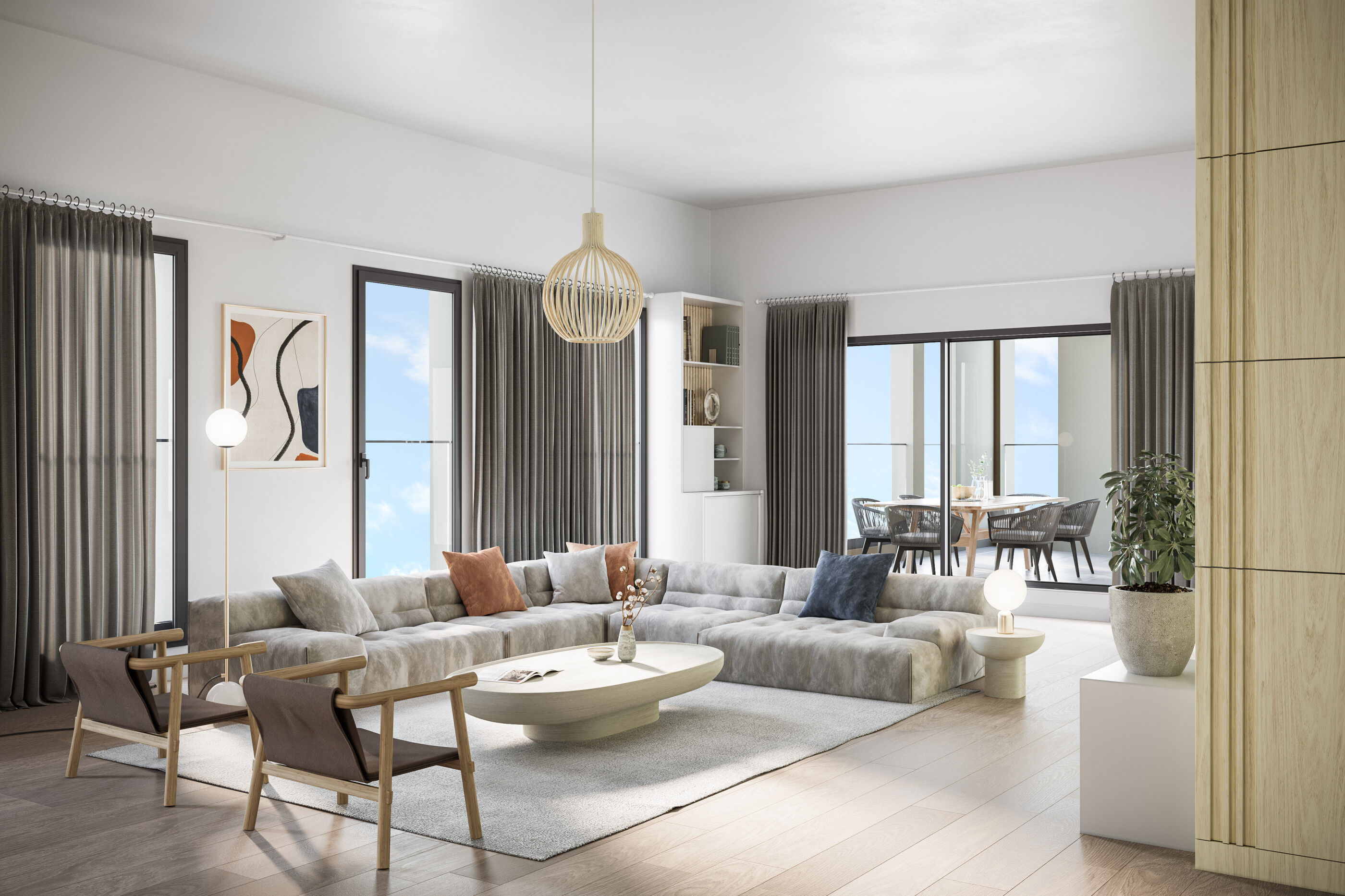 Appartement neuf 5 pièces 111 m²