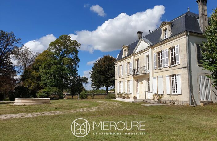 CHATEAU XVIIIe, TERRES ET RIVIERE PRES DE COGNAC — photo 3