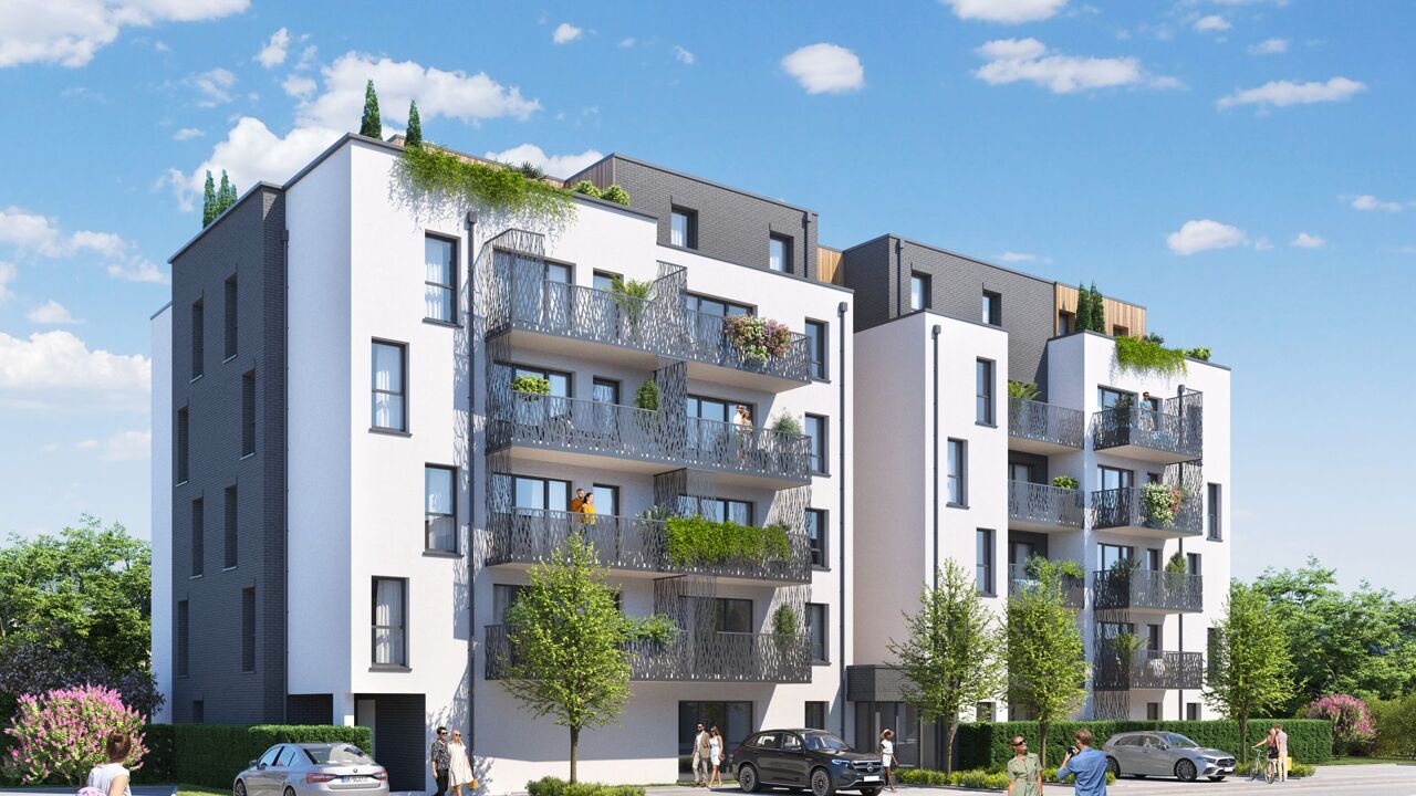 appartement neuf T2, T3 pièces 45 à 63 m2 à vendre à Saint-Nicolas (62223)