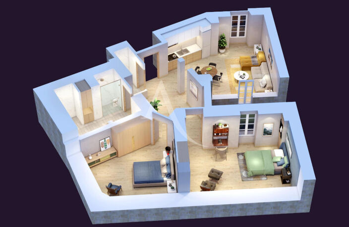 A VENDRE BIEN RENOVE CENTRE VILLE NANTES — photo 3