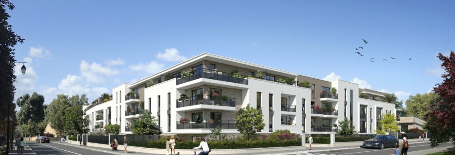 Appartement neuf T2, T3 Pièce 44 à 54 m² à vendre à Roissy-en-Brie (77680)